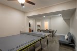 Lower Level Living Area with Ping Pong Table